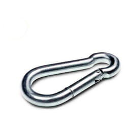 Mousqueton Pompier Zinc 6cmxø6mm