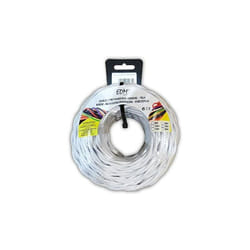 Textile Tressé Parallèle 3x2.5mm Blanc 5m