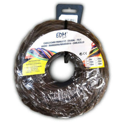 Câble Parallel Textile Torsadé 3x2,5mm Marron 5m