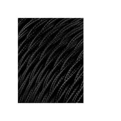 Câble Textile Tressé 2x075mm C-41 Noir Soie 25m