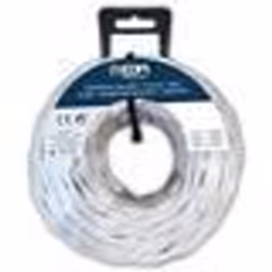 Câble parallèle - EDM - 11986 - Textile tressé - 2 x 15 mm - 25 m
