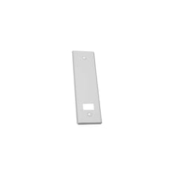 Garniture pour collecteur aveugle 'PR06' 22,3x6,5cm en aluminium blanc