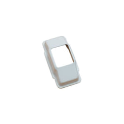 Boîtier pour guide-ruban aveugle PR12 72 x 40 x 22 mm en acier blanc