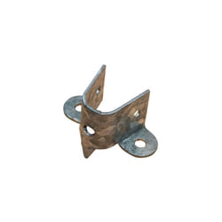 Support de piquet 'PR14' 46x26mm en acier galvanisé