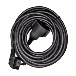 Rallonge électrique t/tl 10m 3x1,5mm flexible noire edm . . . Indice de Protection IP : IP20 Couleur : Noir Certification : C ...
