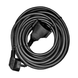 EDM - Rallonge électrique t/tl 10m 3x1,5mm flexible noire
