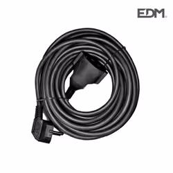 Rallonge électrique - edm - 25mts - Flexible - 3 x 15 - Intérieur