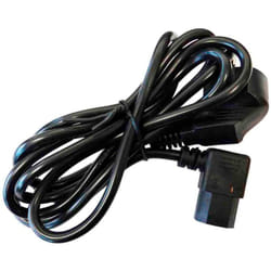 EDM - Cordon d'alimentation avec fiche coudée pc 2m