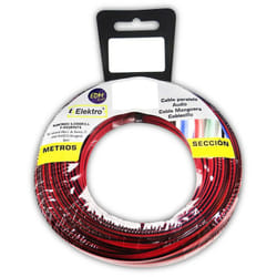 Bobine Câble Parallel 2x1,5mm Noir/Rouge 20m (audio)