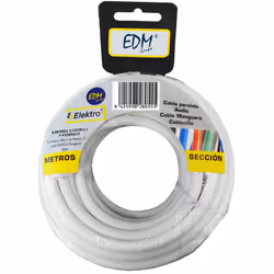 Enrouleur De Câble Coaxial Blindé En Aluminium 20m Edm Impédance: 75 Ohm. Capacitance: 54 Pf/M. Taux De Propagation: 85% De P ...