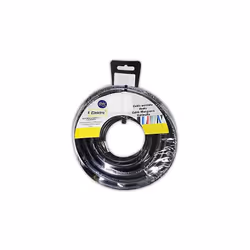 Bobine de câble parallèle Bobine de câble acrylique noir 3x2,5mm 25mts.