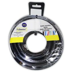 Bobine acrylique noir 4x2,5mm 20mts.