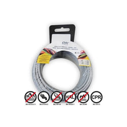 Bobine Fil Électrique Flexible 15mm Gris Sans Halogène 5m