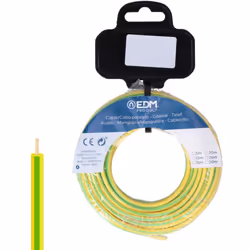 ENROULEUR DE CÂBLE SOUPLE 2.5mm BICOLORE SANS HALOGÈNE 50m ENROULEUR DE CÂBLE FLEXIBLE 2.5mm BICOLORE SANS HALOGÈNE 50m Chez  ...