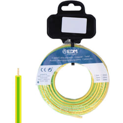 EDM - Enrouleur de câble flexible, 25mm, bicolore, 50m, sans halogène 28478