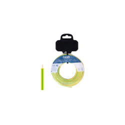 Enrouleur de câble sans halogène H07Z1-K 6mm² bicolore (longueur 15m)