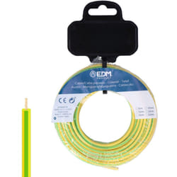 Câble h07z1-k 6 mm² bicolore 20 m