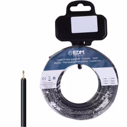 ENROULEUR DE CÂBLE FLEXIBLE 6mm NOIR SANS HALOGÈNE 25m ENROULEUR DE CÂBLE FLEXIBLE 6mm NOIR SANS HALOGÈNE 25m Chez European T ...