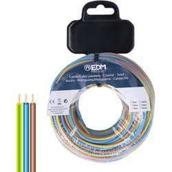 Produit Cable Parallèle 28733 Bleu Marron 5 m Spool h07z1-k - Brand ean : 8425998287332 - EDM