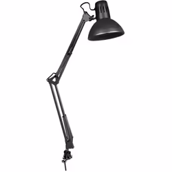 Lampe (architecte) modèle melbourne avec pince de fixation e27 couleur noir Puissance maximale : 60w. Tension : 220-240v 50hz ...
