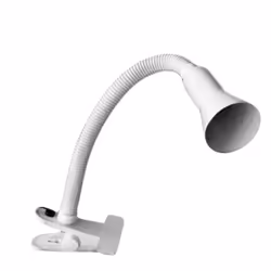FLEXO AVEC PINCE MODÈLE TOKYO E14 40W COULEUR BLANCHE EDM FLEXO AVEC PINCE MODÈLE TOKYO E14 COULEUR BLANC. MESURES : 11,6x45c ...