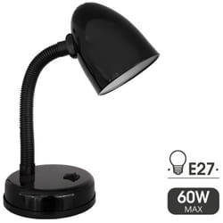 Lampe De Table Modèle Amsterdam E27 60w Couleur Noire EDM