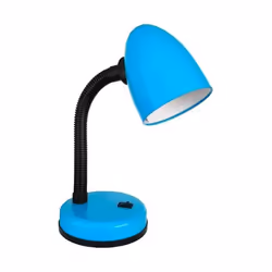Lampe de bureau - EDM - Amsterdam E27 60W Flexo - Bleu métal - Articulé - Design - Intérieur
