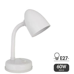 EDM - Lampe De Table Modèle Amsterdam E27 60w Couleur Blanche