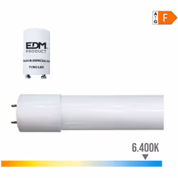 Ce Tube type néon à LED d'une puissance de 22W remplace les tubes néons T8 (T8). Teinte de lumière : Luz fría 6500K - angle d ...