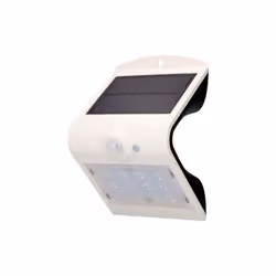 Applique Solaire avec Capteur Led EDM 1,5W 220 Lumens 10x14cm - Blanc