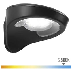 Applique Solaire 1,8W 155Lm 6 500K Avec Capteur Couleur Noire EDM
