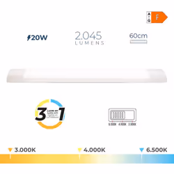 Lampe LED EDM 31865 F 20 W 2045 Lm (3000 K) (4000 K) (6500 K), Si vous êtes à la recherche de nouvelles detendances sur le ma ...
