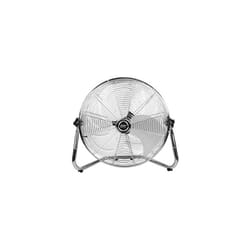 EDM - Ventilateur De Sol Industriel Noir Puissance: 45w Palmes: Ø30x41cm