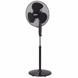 Ventilateur sur Pied EDM Noir 45 W