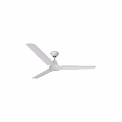Ventilateur de plafond mini industriel modèle white puissance : 60w pales : ø120cm (diamètre) 5 vitesses contrôleur mural. dé ...
