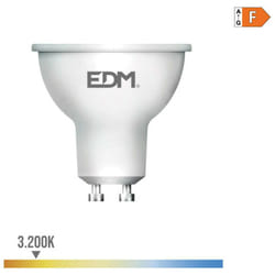Ampoule Dichroïque Led Gu10 8w 600 Lm 3200k Lumière Chaude EDM