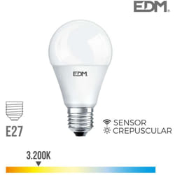 Ampoule led E27 10W Ronde A60 équivalent à 60W - Blanc Chaud 3200K