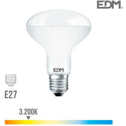 Ampoule led E27 12W R90 équivalent à 75W - Blanc Chaud 3200K