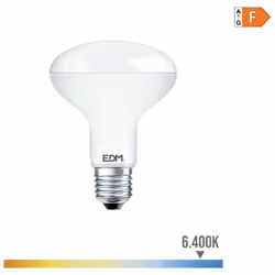 Lampe LED EDM Réflecteur F 12 W E27 1055 lm Ø 9 x 12 cm (6400 K)