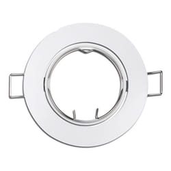 Bague halogène métallique. oscillant. couleur blanche. ø8.4cm EDM