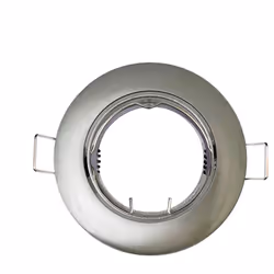 ANNEAU HALOGÈNE MÉTALLIQUE. OSCILLANT. COULEUR NICKEL MAT. ANNEAU HALOGÈNE MÉTALLIQUE EDM Ø8,4cm . OSCILLANT. COULEUR NICKEL  ...