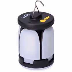 Lampe De Camping Pliable 6w 500lm Edm. Contient 60 Led Smd, Comprend 2 Piles 3.7v. De 1 200mah 18650. Avec Les Panneaux Pliés ...