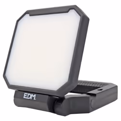 AVEC 3 MODES D’ÉCLAIRAGE : 4000lm / 2000lm / 1000lm, 60W LED 6 000K, COMPREND 4 PILES AU LITHIUM DE 1500 MAH. JUSQU’À 8 H D’A ...