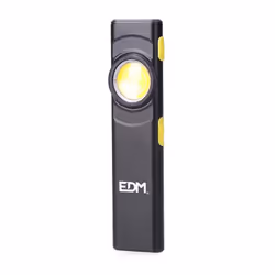 LAMPE DE POCHE LED EN ALUMINIUM ULTRA MINCE, IP44. 5 W. 8 MODES AU TOTAL : 6500 K-7000 K 3 MODES 300 lm / 100 lm /30 lm, 3500 ...