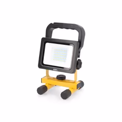Projecteur Led Rechargeable 20w 2000lm 6500k Edm - GENERIQUE - Extérieur - Jaune - Acier