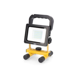 Projecteur Led Rechargeable 20w 2000lm 6500k Edm - GENERIQUE - Extérieur - Jaune - Acier