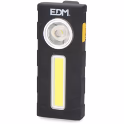 [Autonomie batterie] Profitez d'une autonomie de 4h avec cette lampe de poche LED rechargeable. [Temps de charge batterie] Re ...