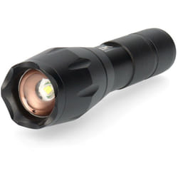 Lampe De Poche En Aluminium Avec Zoom. 1 Led Cree Xml-t6 3xaaa (piles Incluses) EDM