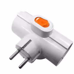 [Multiprise Pratique] Cette fiche multiprise permet de transformer une prise murale simple en 3 sorties indépendantes, idéale ...