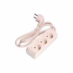 Présentation : Bloc EDM - 3 prises Schuko - 16A - 1,5m - 41002 , idéal et pratique, ce bloc de 3 prises vous permettra d'accu ...